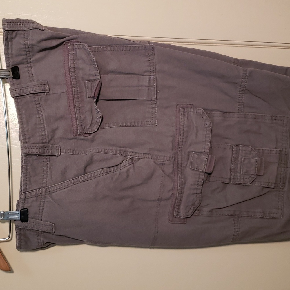 Guide Gear Gray Cargo Men's Pants, Size 36" Waist, 32" Inseam, 100% Cotton